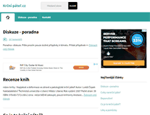 Tablet Screenshot of krcni-pater.cz